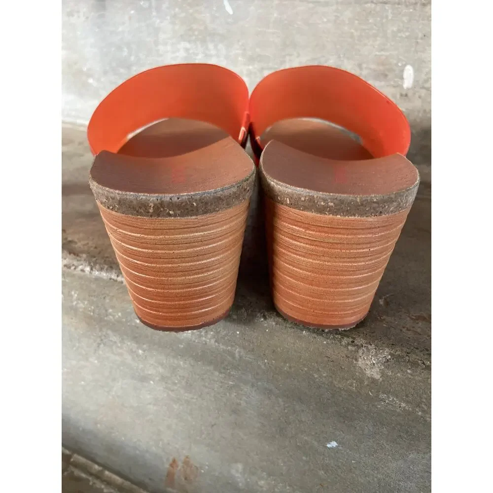 Baretraps Yalissa orange jelly wedge sandal - Picture 10 of 10